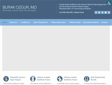 Tablet Screenshot of ozgurmd.com